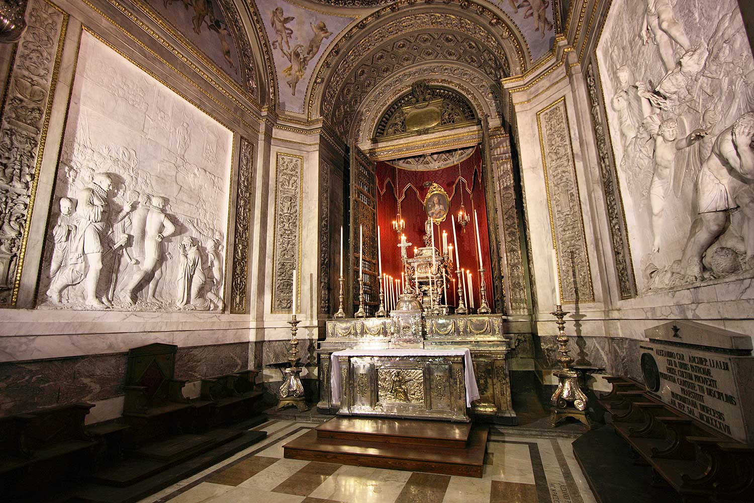 The Cappella di Santa Rosalia, the patron saint of Palermo